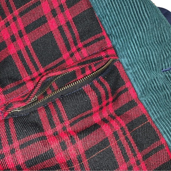 Vintage Barn Jacket XL Navy Blue Cotton Canvas Coat Utility Field - Picture 5 of 11